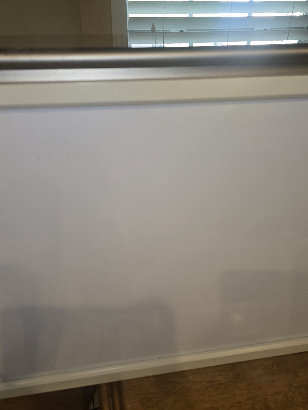 Pottery Barn Wall White Board W/ Hanging Rod